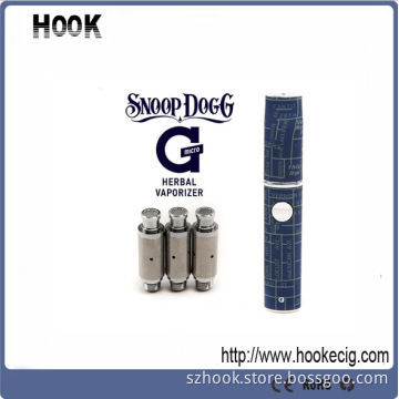 New Snoop Dogg G Pen Flat Micro G Herbal Tanks Vaporizer